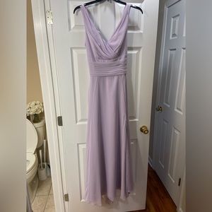 David’s Bridal bridesmaid tank top dress - Iris